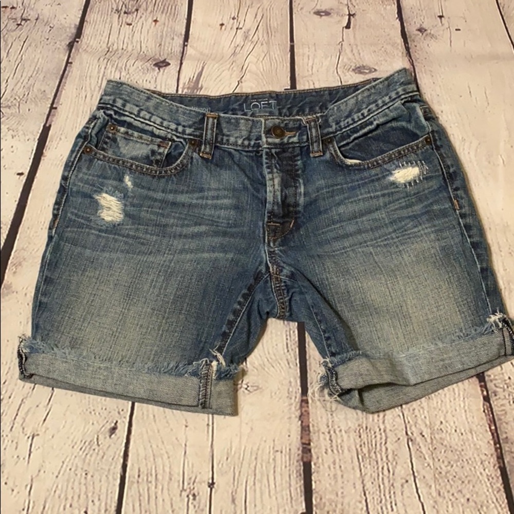 Anne Taylor LOFT Denim Shorts